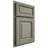 Shiloh Cabinetry Partial Overlay Savannah Red Oak Plain Cut Thyme Door