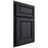 Shiloh Cabinetry Partial Overlay Savannah White Oak Plain Cut Harbor Door