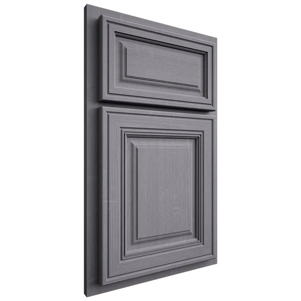 Shiloh Cabinetry Partial Overlay Savannah White Oak Quarter Sawn Cadet Door