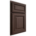 Shiloh Cabinetry Partial Overlay Savannah White Oak Quarter Sawn Dusk Door
