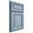 Shiloh Cabinetry Partial Overlay Savannah White Oak Quarter Sawn Sky Door