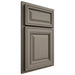 Shiloh Cabinetry Partial Overlay Savannah White Oak Quarter Sawn Thyme Door