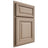 Shiloh Cabinetry Partial Overlay Savannah White Oak Rift Cut Straw Door