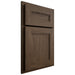 Shiloh Cabinetry Partial Overlay Scottsdale Alder Plain Cut Caviar Door