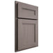 Shiloh Cabinetry Partial Overlay Scottsdale Alder Plain Cut Stonehenge Door