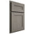 Shiloh Cabinetry Partial Overlay Scottsdale Cherry Plain Cut Thyme Door