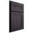 Shiloh Cabinetry Partial Overlay Scottsdale Hickory Plain Cut Harbor Door