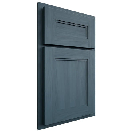 Shiloh Cabinetry Partial Overlay Scottsdale Hickory Plain Cut Hudson Door
