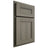 Shiloh Cabinetry Partial Overlay Scottsdale Hickory Plain Cut Thyme Door