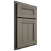 Shiloh Cabinetry Partial Overlay Scottsdale Hickory Plain Cut Thyme Door
