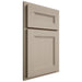 Shiloh Cabinetry Partial Overlay Scottsdale Maple Plain Cut Pebble Door