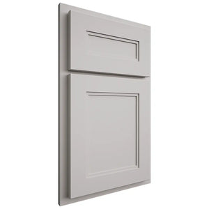 Shiloh Cabinetry Partial Overlay Scottsdale Paintable Mindful Gray Door