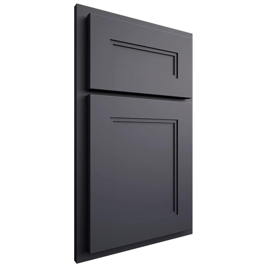 Shiloh Cabinetry Partial Overlay Scottsdale Paintable Outerspace Door