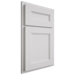 Shiloh Cabinetry Partial Overlay Scottsdale Paintable Polar Door