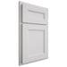 Shiloh Cabinetry Partial Overlay Scottsdale Paintable Pure White Door