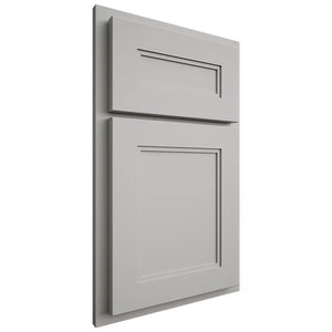 Shiloh Cabinetry Partial Overlay Scottsdale Paintable Unusual Gray Door