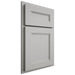 Shiloh Cabinetry Partial Overlay Scottsdale Paintable Unusual Gray Door