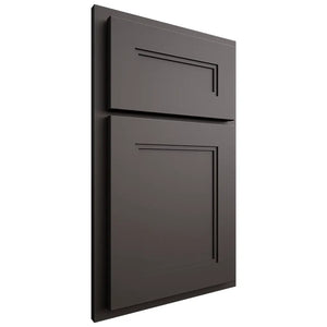 Shiloh Cabinetry Partial Overlay Scottsdale Paintable Urbane Bronze Door