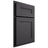 Shiloh Cabinetry Partial Overlay Scottsdale Poplar Plain Cut Cadet Door