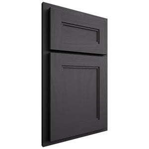 Shiloh Cabinetry Partial Overlay Scottsdale Poplar Plain Cut Cadet Door