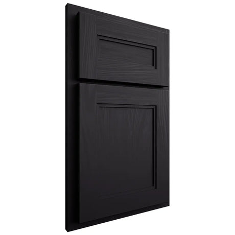 Shiloh Cabinetry Partial Overlay Scottsdale Poplar Plain Cut Harbor Door