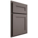 Shiloh Cabinetry Partial Overlay Scottsdale Poplar Plain Cut Heatherstone Door