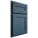 Shiloh Cabinetry Partial Overlay Scottsdale Red Oak Plain Cut Hudson Door