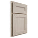 Shiloh Cabinetry Partial Overlay Scottsdale Walnut Plain Cut Seagull Door