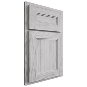 Shiloh Cabinetry Partial Overlay Scottsdale Walnut Plain Cut Stratus Door