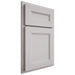 Shiloh Cabinetry Partial Overlay Scottsdale White Oak Plain Cut Cotton Door
