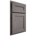 Shiloh Cabinetry Partial Overlay Scottsdale White Oak Plain Cut Flagstone Door