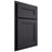 Shiloh Cabinetry Partial Overlay Scottsdale White Oak Plain Cut Harbor Door