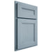 Shiloh Cabinetry Partial Overlay Scottsdale White Oak Plain Cut Sky Door