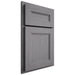 Shiloh Cabinetry Partial Overlay Scottsdale White Oak Plain Cut Sterling Door