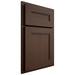 Shiloh Cabinetry Partial Overlay Scottsdale White Oak Quarter Sawn Braun Door