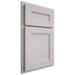 Shiloh Cabinetry Partial Overlay Scottsdale White Oak Quarter Sawn Cotton Door
