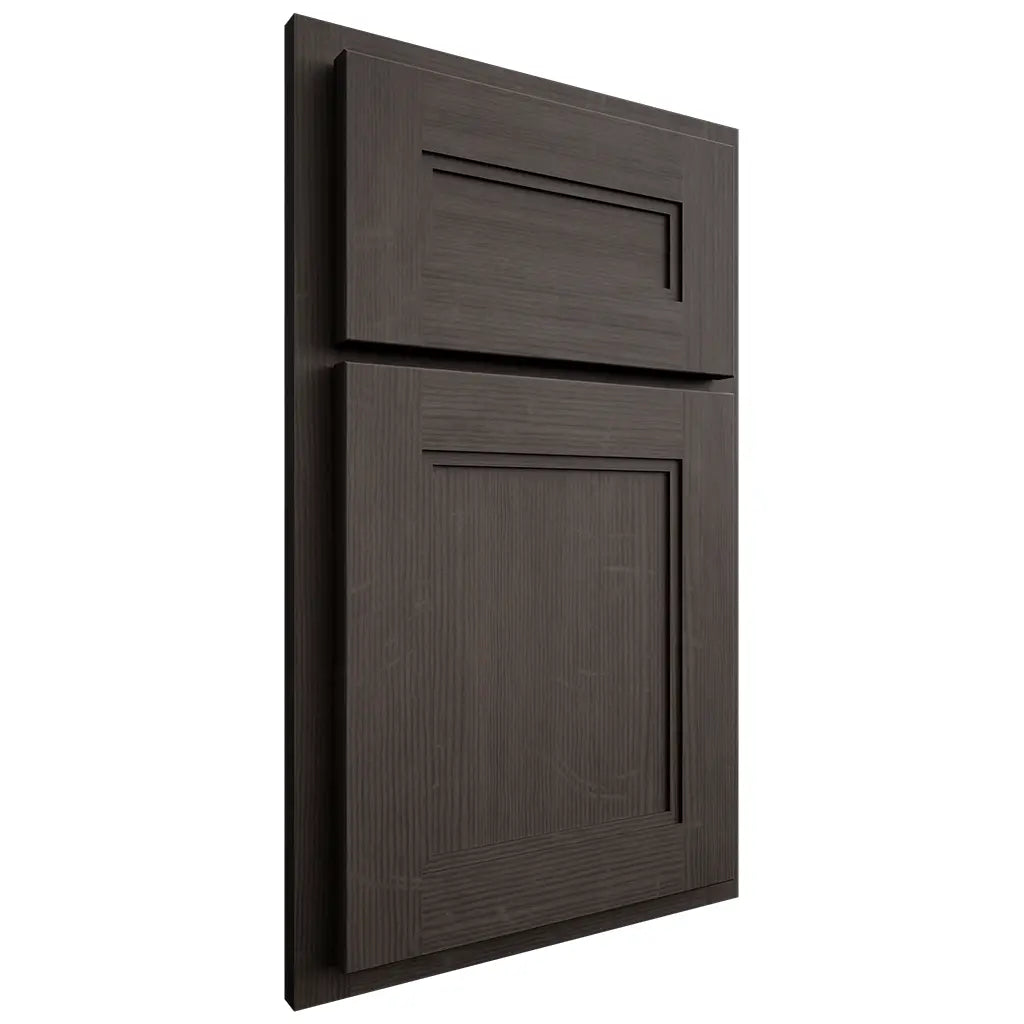 Shiloh Cabinetry Partial Overlay Scottsdale White Oak Quarter Sawn Creekside Door