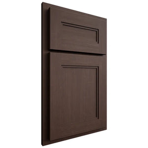 Shiloh Cabinetry Partial Overlay Scottsdale White Oak Quarter Sawn Dusk Door