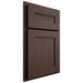 Shiloh Cabinetry Partial Overlay Scottsdale White Oak Quarter Sawn Dusk Door