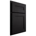 Shiloh Cabinetry Partial Overlay Scottsdale White Oak Quarter Sawn Espresso Door