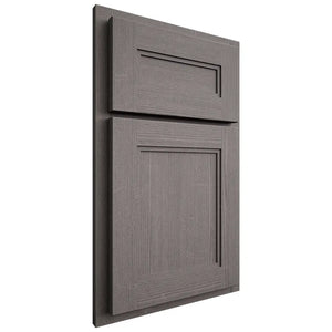 Shiloh Cabinetry Partial Overlay Scottsdale White Oak Quarter Sawn Flagstone Door