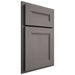 Shiloh Cabinetry Partial Overlay Scottsdale White Oak Quarter Sawn Flagstone Door