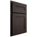 Shiloh Cabinetry Partial Overlay Scottsdale White Oak Quarter Sawn Morel Door