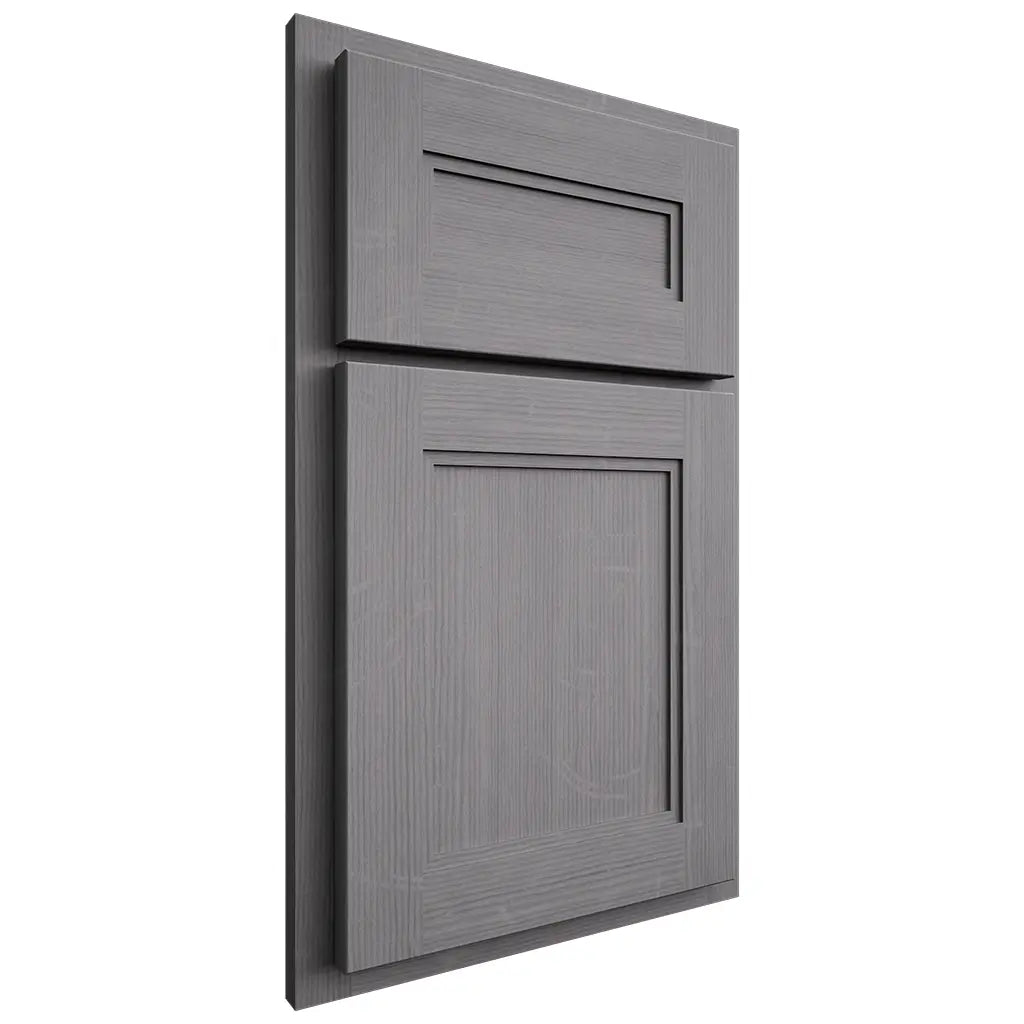 Shiloh Cabinetry Partial Overlay Scottsdale White Oak Quarter Sawn Sterling Door