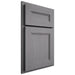 Shiloh Cabinetry Partial Overlay Scottsdale White Oak Quarter Sawn Sterling Door