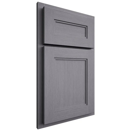 Shiloh Cabinetry Partial Overlay Scottsdale White Oak Rift Cut Cadet Door