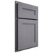 Shiloh Cabinetry Partial Overlay Scottsdale White Oak Rift Cut Cadet Door