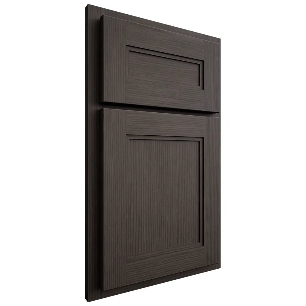 Shiloh Cabinetry Partial Overlay Scottsdale White Oak Rift Cut Creekside Door