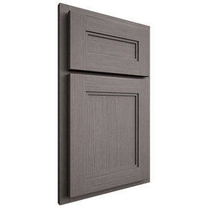 Shiloh Cabinetry Partial Overlay Scottsdale White Oak Rift Cut Flagstone Door