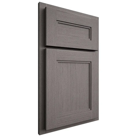 Shiloh Cabinetry Partial Overlay Scottsdale White Oak Rift Cut Flagstone Door